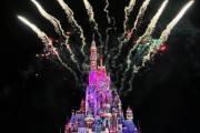 迪士尼烟花冰雪奇缘_几点开始