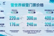 上海冰雪世界门票价格_上海冰雪世界营业时间