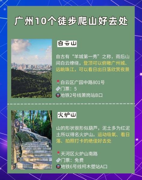 广州有什么户外活动_广州周末去哪玩