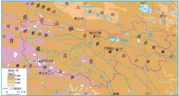 青藏高原在哪儿_青藏高原地理位置详解