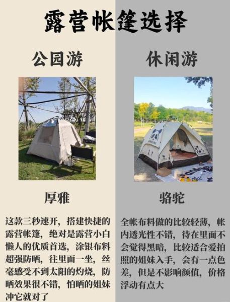 友友户外帐篷怎么选_露营新手必看避坑指南