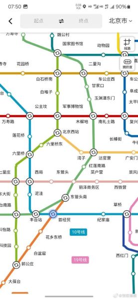 北京地铁10号线站点有哪些_如何换乘最方便
