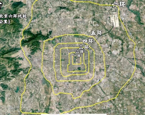 北京六环全长多少公里_北京六环经过哪些区