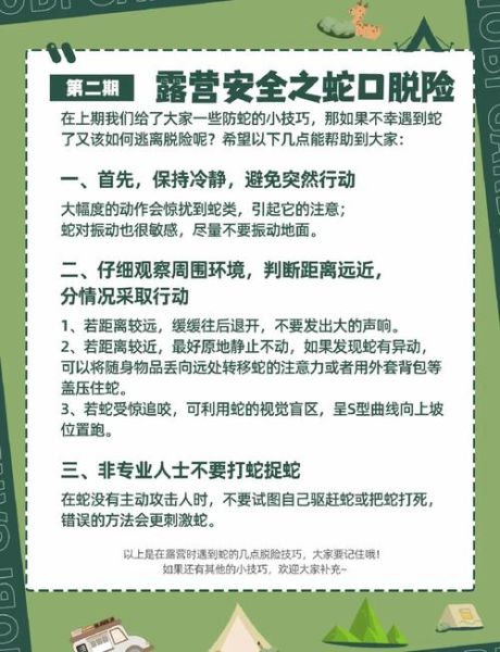 户外徒步安全注意事项_露营如何避免野生动物