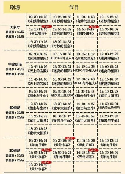 北京天文馆开放时间_门票预约几点开始