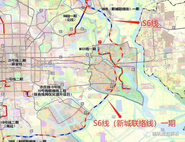 北京S6号线什么时候开通_线路图及站点有哪些