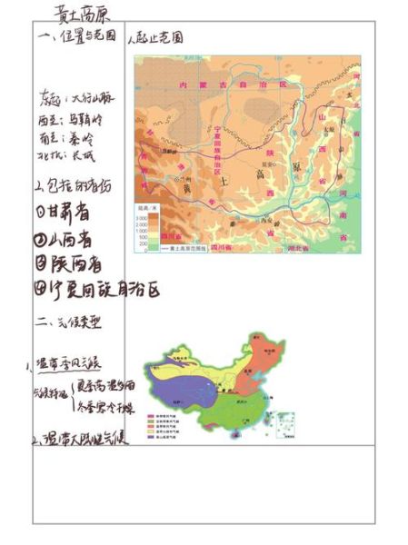 黄土高原包括哪些地方_黄土高原具体范围