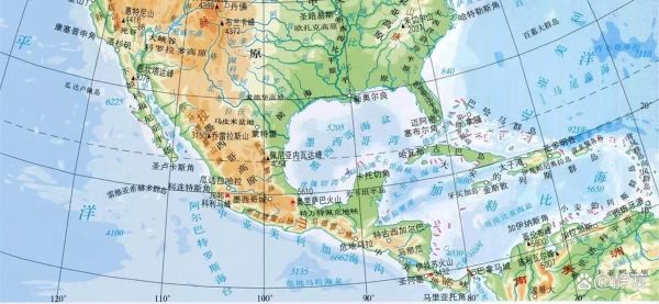 墨西哥高原在哪里_墨西哥高原地图怎么看