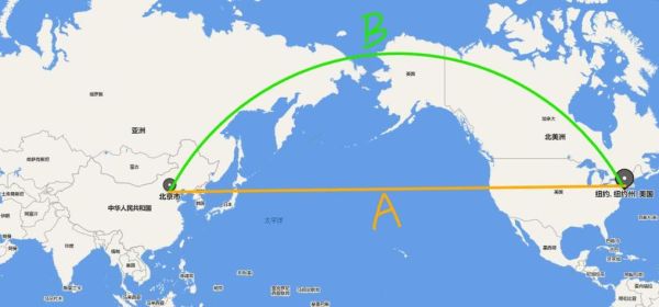 北京到美国多少公里_北京飞美国几个小时
