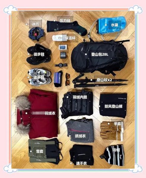 户外运动装备怎么选_户外徒步装备清单