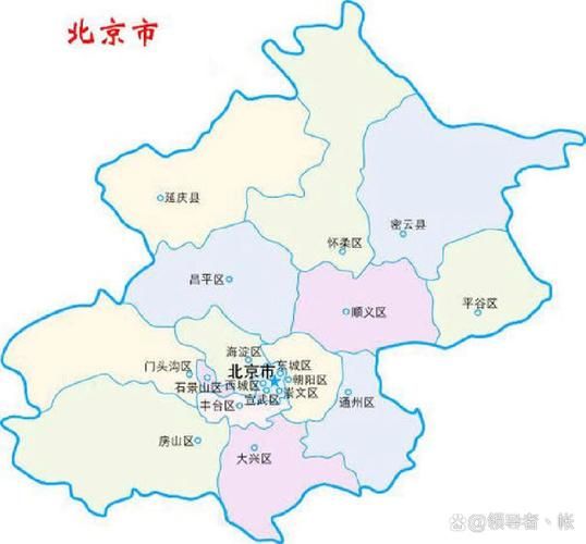 北京市地图全图高清版哪里下载_北京各区边界如何快速识别
