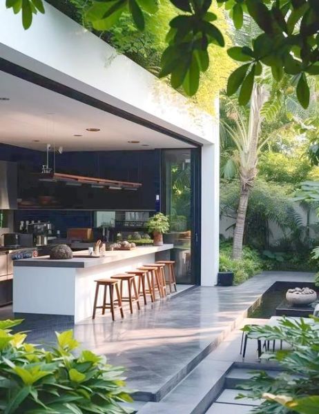 户外厨房设计要点_户外厨房装修预算