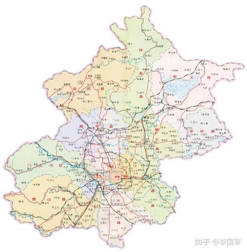 北京一共几个区_北京各区分布图