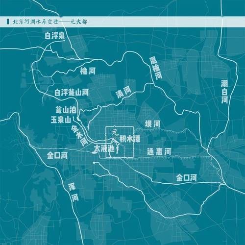北京河流分布图_有哪些河流经过北京城区
