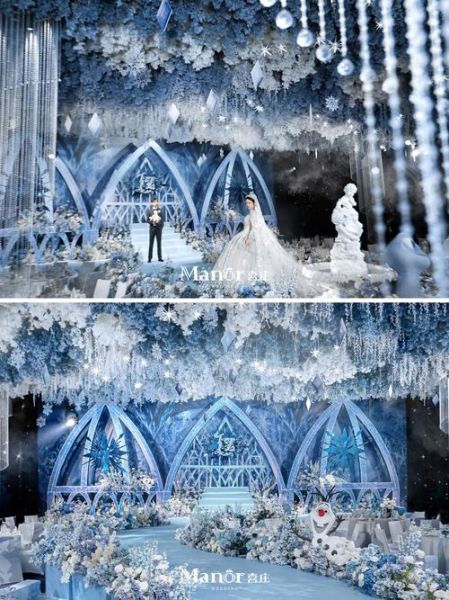 冰雪主题婚礼怎么布置_冰雪主题婚礼图片参考