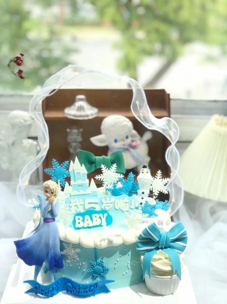 冰雪公主蛋糕怎么做_冰雪公主蛋糕配方