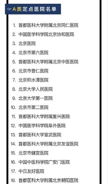 北京医院排名前十的是_北京三甲医院哪家好