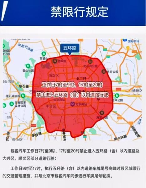 北京外地车牌限行时间_外地车进京如何避开限行