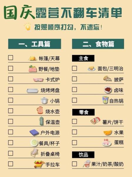 户外餐具装备怎么选_露营野餐必备清单