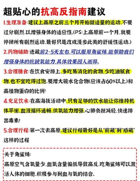 高原反应怎么缓解_去高原前吃什么药预防