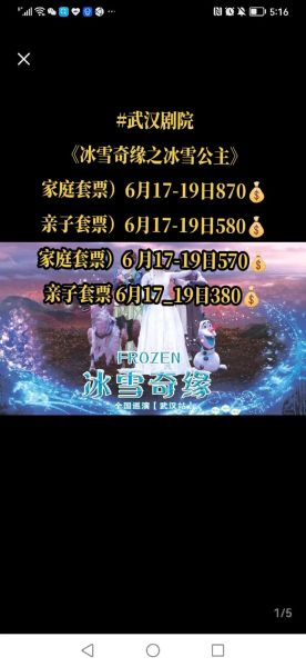 武汉汉阳冰雪奇缘门票价格_怎么买最划算
