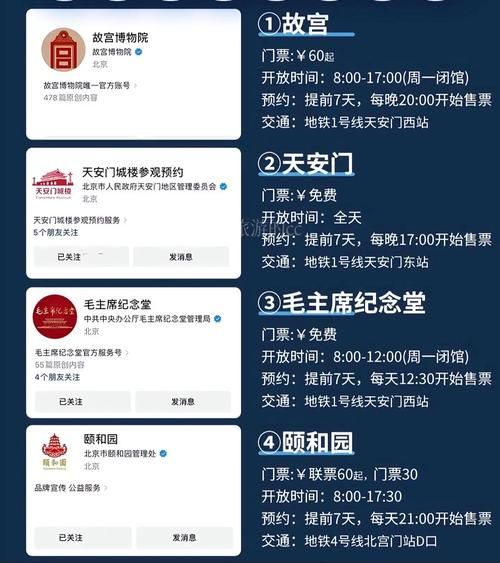 北京景点怎么预约_北京景点预约流程
