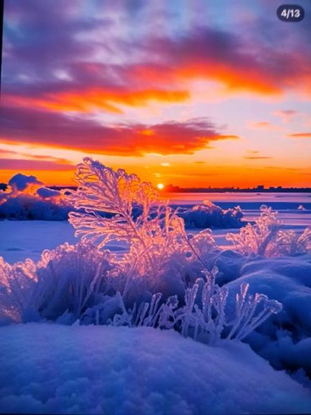 冰雪风景图片大全_哪里拍最美