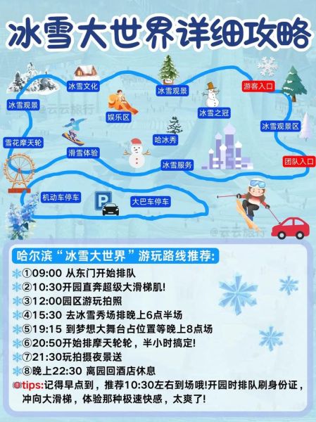 冰雪大世界一日游攻略_哈尔滨冰雪大世界怎么玩