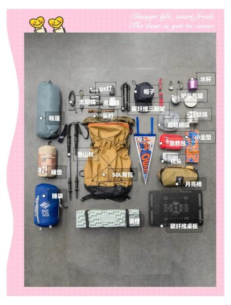 户外露营必备物品清单_新手露营需要准备什么