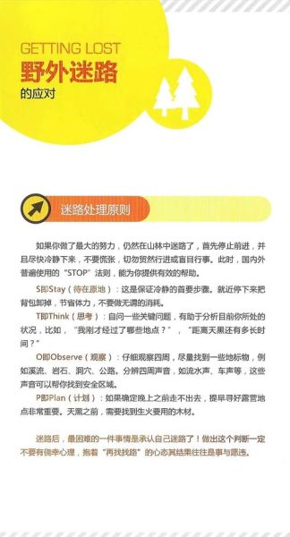 野外迷路怎么办_户外求生必备技能