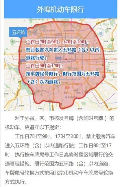 北京外地车限行吗_外地车进京最新规定