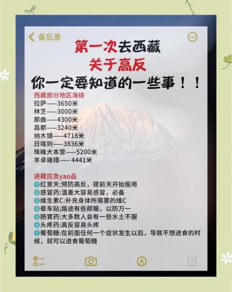 高原地区旅游注意事项_高原反应怎么缓解