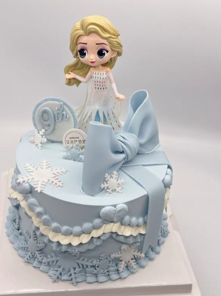 冰雪奇缘蛋糕哪里有买_冰雪奇缘生日蛋糕定制价格
