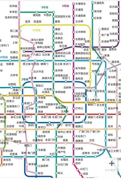 北京城市地图怎么玩_北京地铁线路图最新版