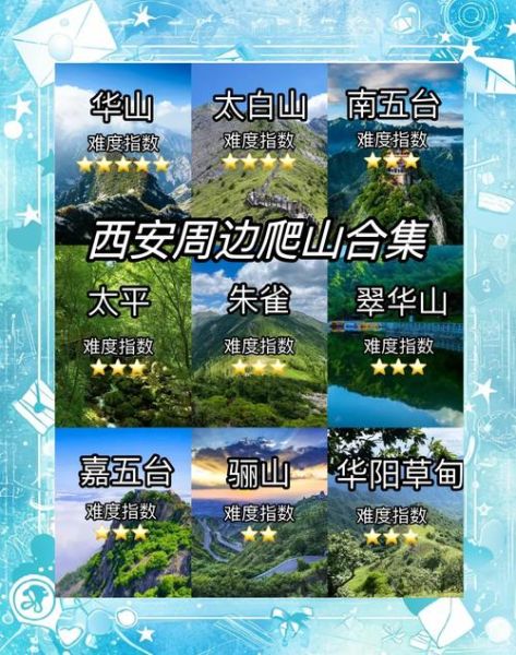 西安户外活动去哪玩_西安周边徒步路线推荐