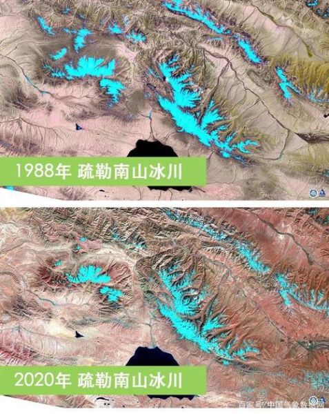 青藏高原冰川分布图怎么看_冰川退缩速度有多快