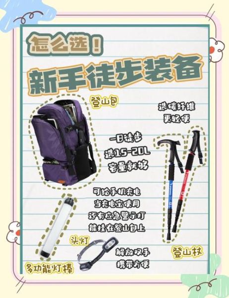 户外徒步装备清单_露营新手怎么选