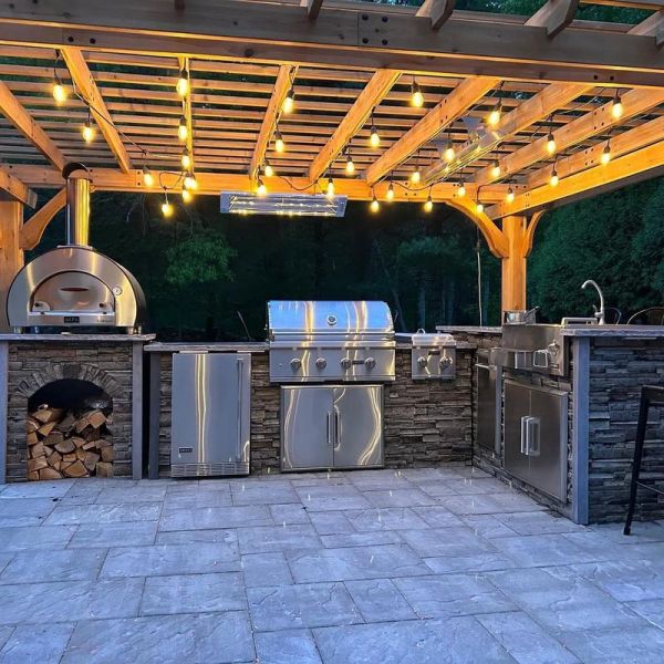 户外厨房怎么设计_户外厨房需要哪些设备