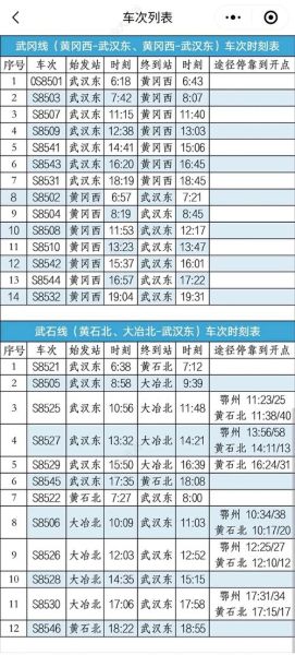 北京到武汉高铁几个小时_北京到武汉火车时刻表查询
