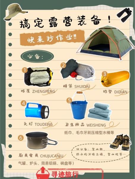 户外露营装备怎么选_新手徒步装备清单