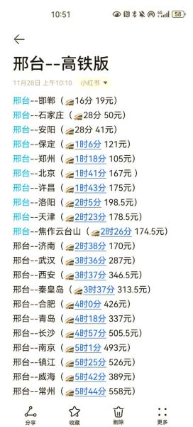 北京到邢台高铁票价_北京到邢台高铁多久