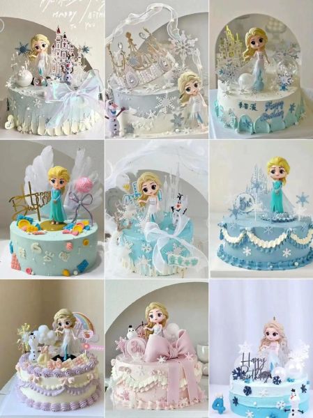 冰雪奇缘主题蛋糕怎么做_哪里买最划算