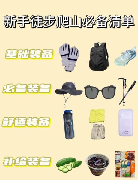 户外旅游装备清单_新手徒步必备有哪些